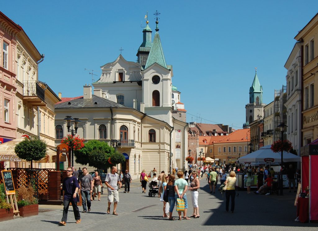Lublin Krakowskie Przedmiescie Street