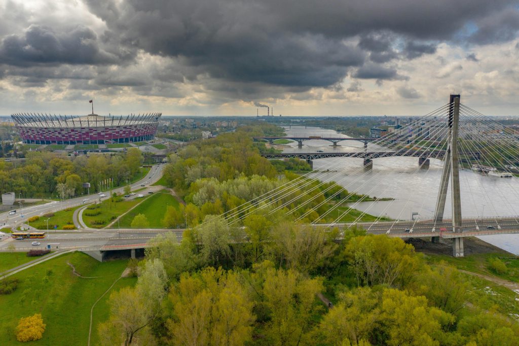 Warsaw Vistula River Boulevards